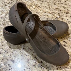 CROCS Alice Work Mary Jane Flats Size 10